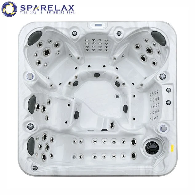 Spa ngoài trời 6 người Whirlpool Massage Spa