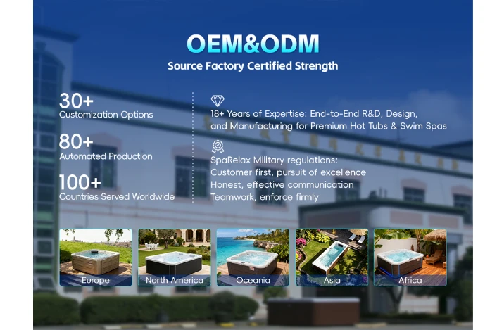 Outdoor spa customization Outdoor spa customization